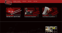 Desktop Screenshot of paintballtalavera.com